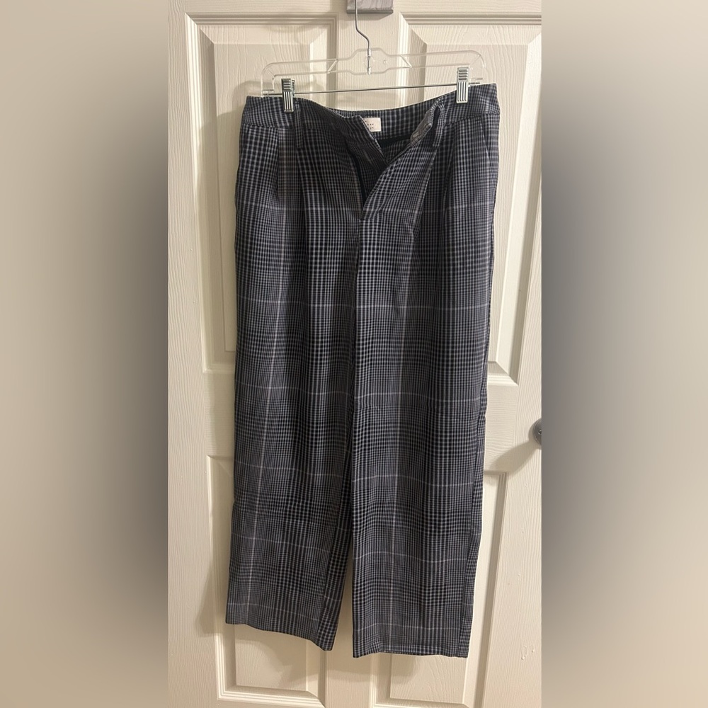 Wide-Leg Dress Pants
